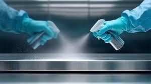 Sanitisation / Disinfection Services, professional cleaning by Crystal Clean Pro Solutions